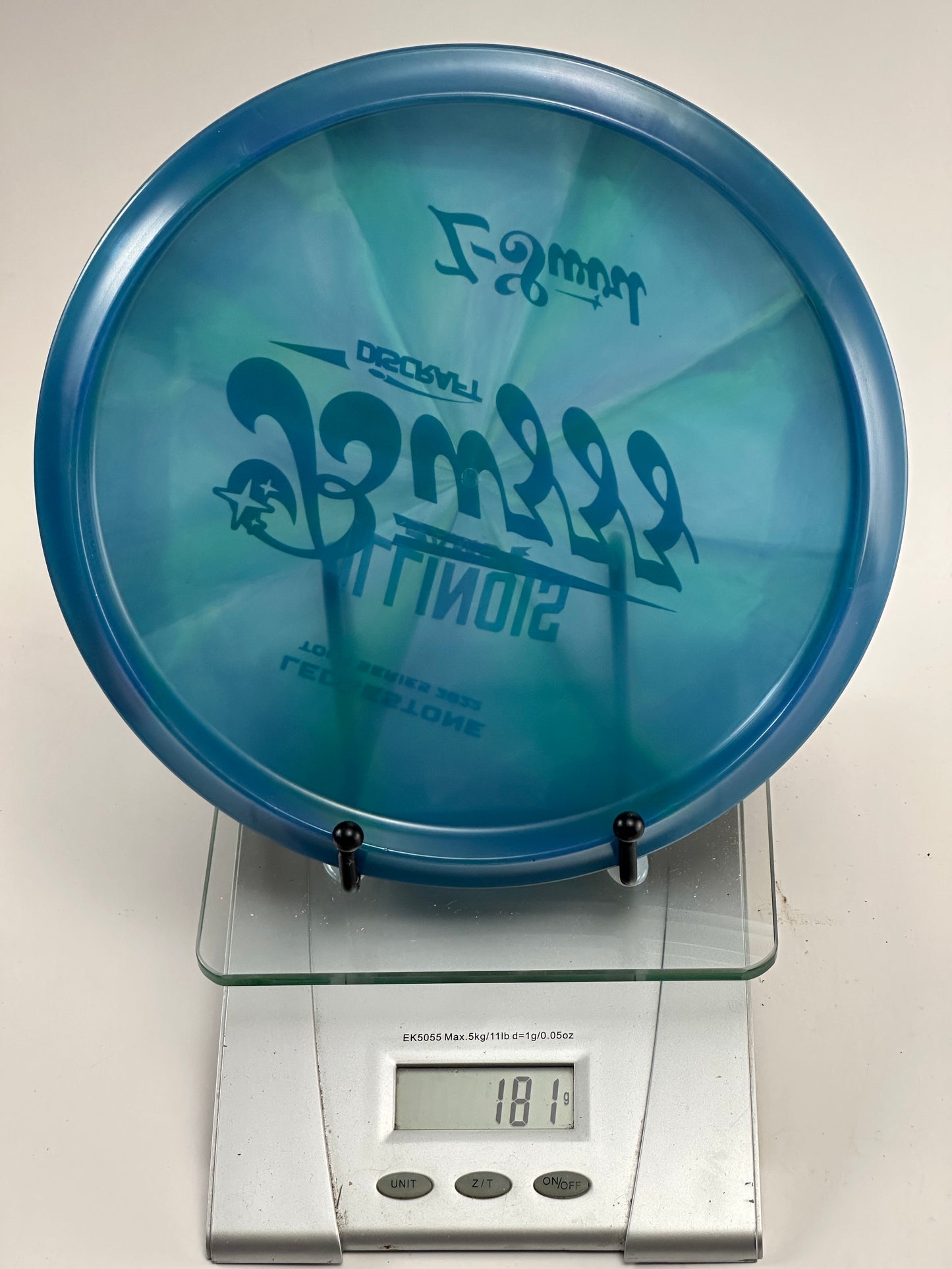 Discraft Buzzz Z Swirl (2022 Ledgestone Illinois Ams) Blue Swirl