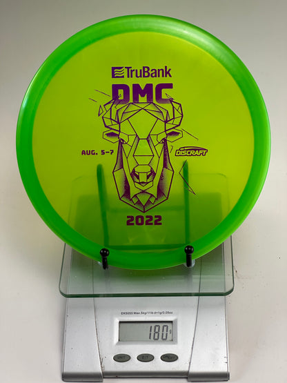 Discraft Buzzz Z Midrange (2022 DMC TruBank) Transparent Neon Green