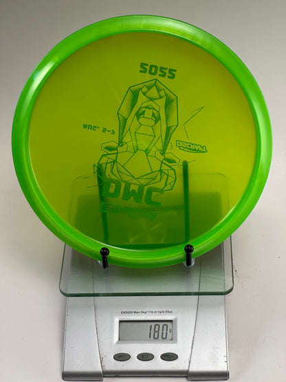 Discraft Buzzz Z Midrange (2022 DMC TruBank) Transparent Neon Green