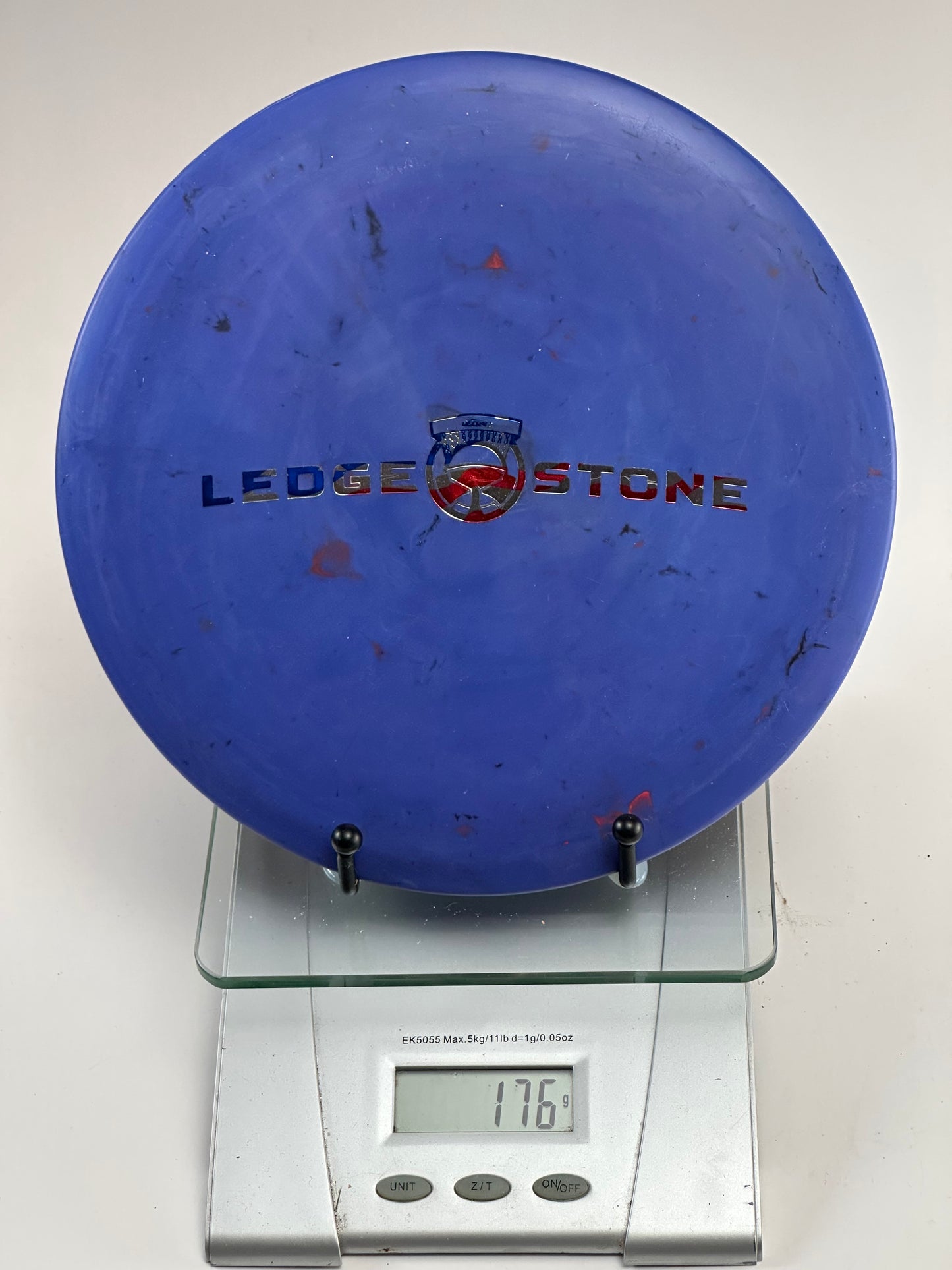 Discraft Ledgestone Buzzz Z Swirl Midrange (Blue, Red/Black Swirl)