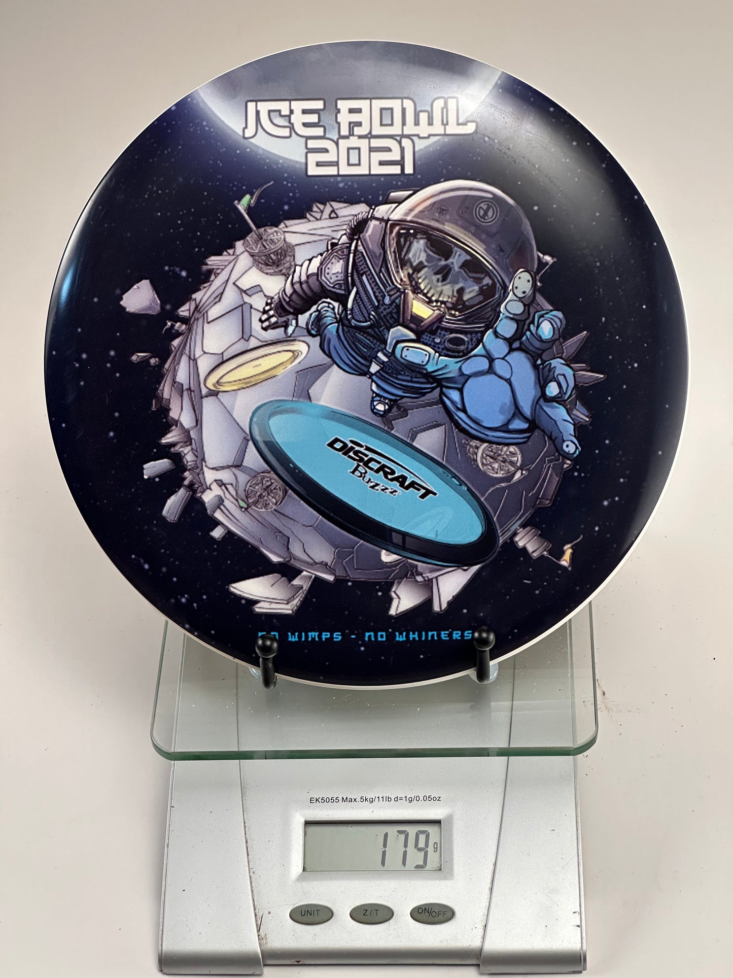 Discraft ESP Buzzz Midrange | 2021 Ice Bowl Astronaut Stamp