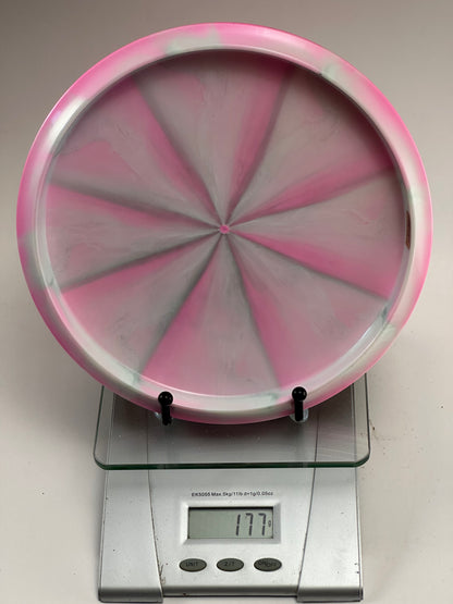 Discraft Buzzz Z Swirl Midrange (Signed) 177g Pink/White Swirl