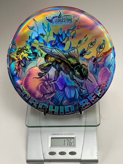 Discraft ESP Buzzz 2019 Ledgestone Orchid Bee Full-Color Stamp