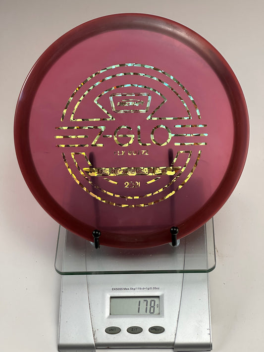 Discraft Buzzz Z Glo (2021 Fly Buzzz) 178g Transparent Dark Pink