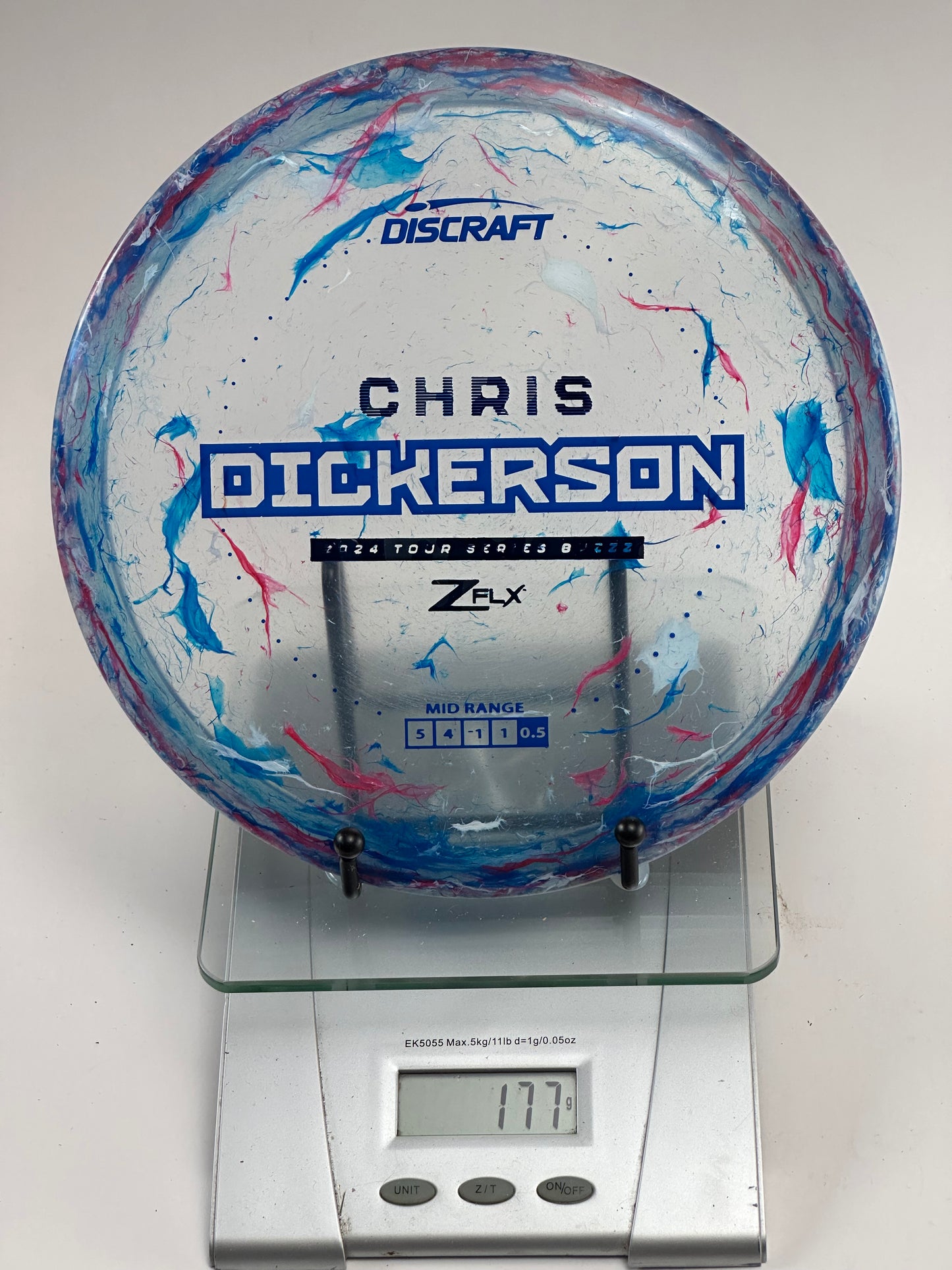 Discraft Buzzz Z FLX 2024 Chris Dickerson Tour Series Midrange 177g