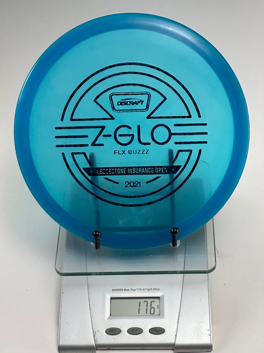 Discraft Buzzz Z Glo FLX 2021 Ledgestone Blue Midrange