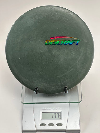 Discraft Buzzz Z Midrange – Dark Green w/ Rainbow Discraft Stamp