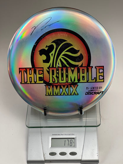 Discraft ESP Buzzz 2019 The Rumble MMXIX Tournament Stamp (178g)