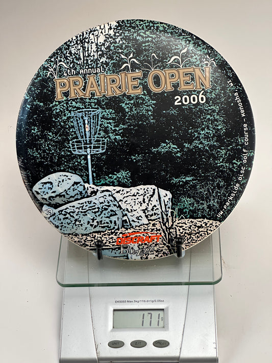 Discraft ESP Buzzz Midrange – 2006 Prairie Open Full-Color Stamp (White)