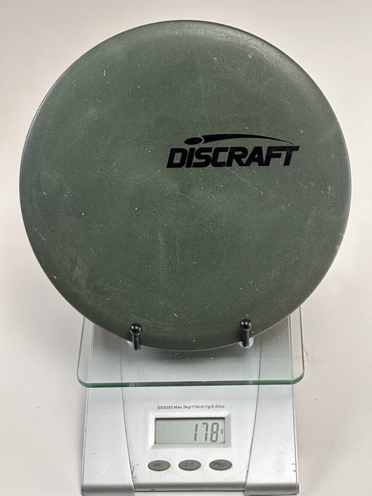 Discraft Z Glo Buzzz Midrange (Transparent Green, Black Bar Stamp)