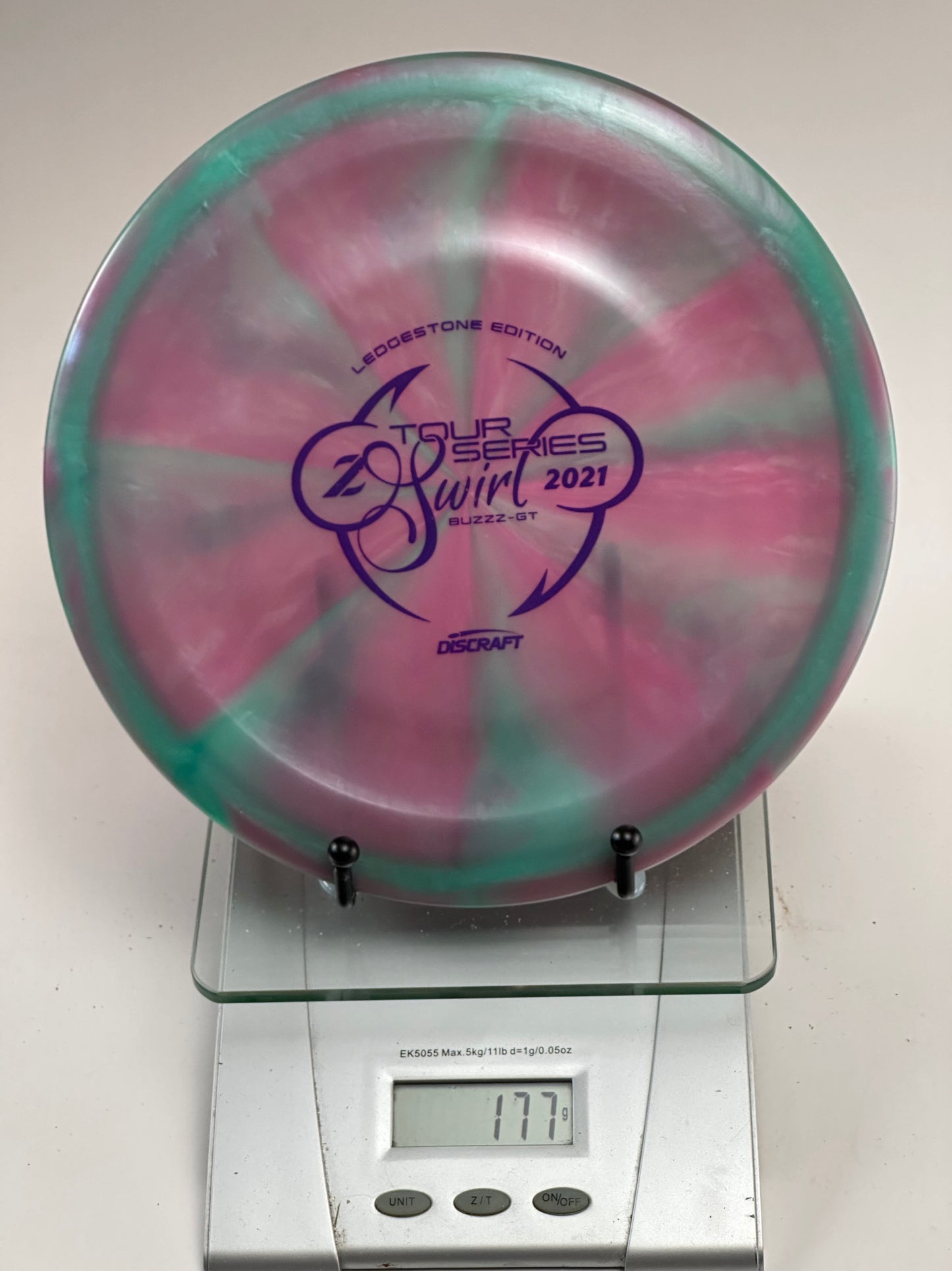Discraft Buzzz GT 2021 Tour Series Z Swirl (Ledgestone Edition)
