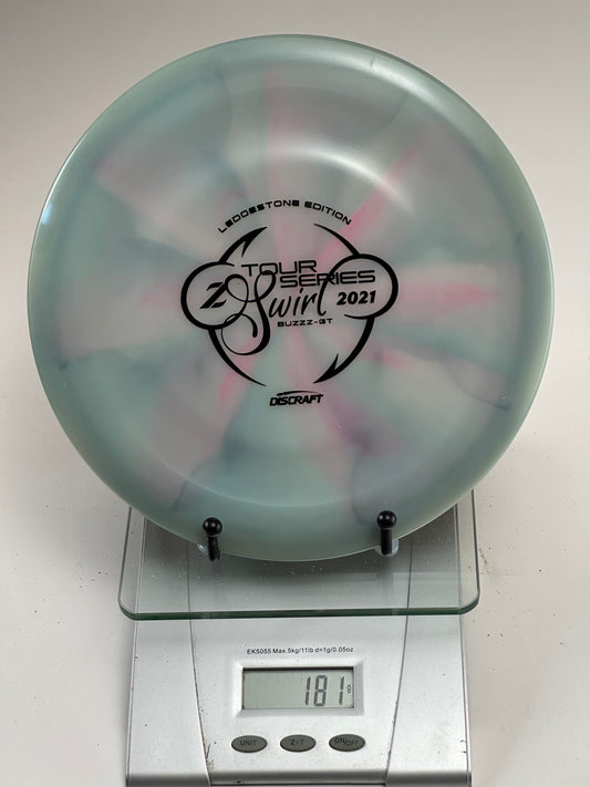Discraft Buzzz GT Ledgestone 2021 Tour Series Z Swirl (181g)