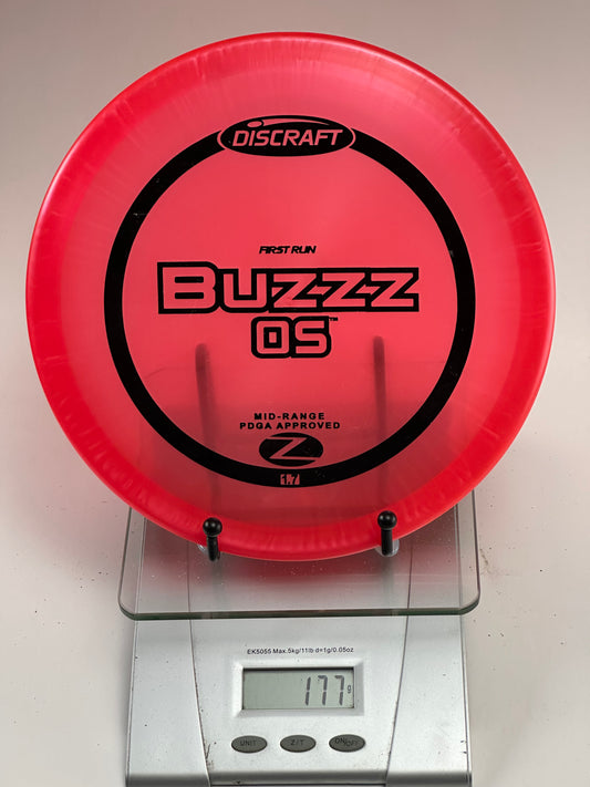 Discraft First Run Buzzz OS Z Midrange – Transparent Red
