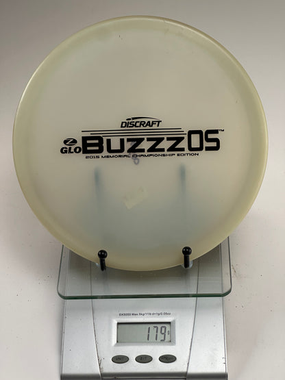 Discraft Z Glo Buzzz OS (2015 Memorial Championship Edition) 179g