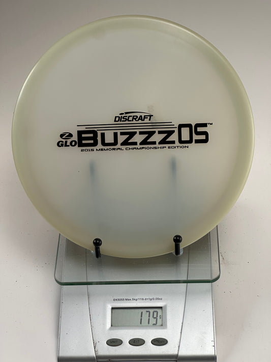 Discraft Z Glo Buzzz OS (2015 Memorial Championship Edition) Midrange