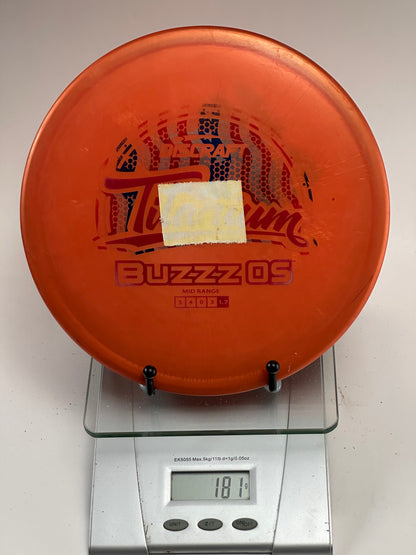 Discraft Titanium Buzzz OS Midrange – Orange