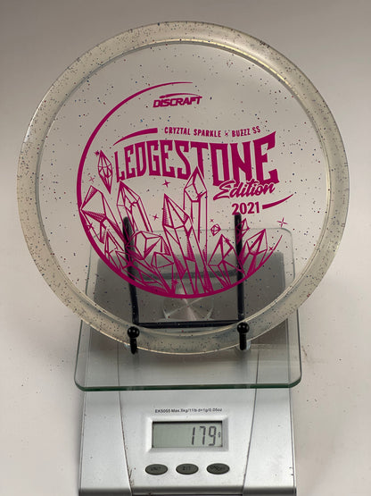Discraft CryZtal Sparkle Buzzz SS (2021 Ledgestone) 179g