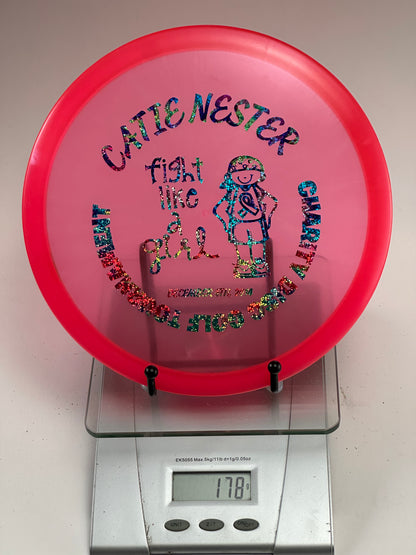 Discraft Buzzz SS Elite Z Pink Catie Nester Charity Stamp 178g