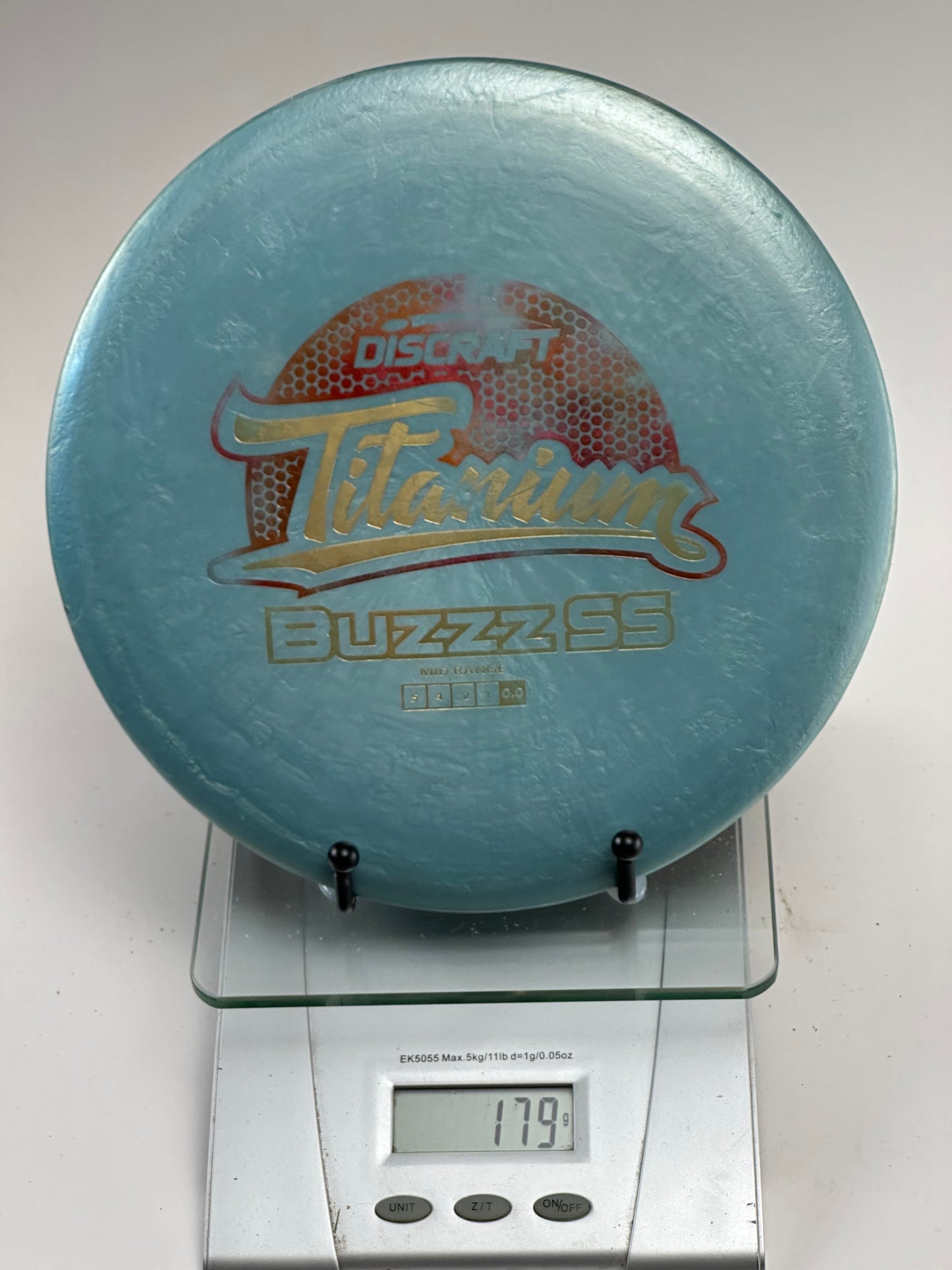 Discraft Buzzz SS Titanium Midrange, Teal, 179g