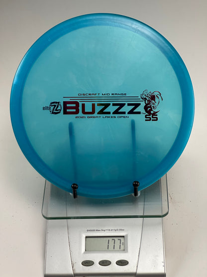 Discraft Buzzz SS Elite Z (2021 Great Lakes Open) Blue 177g