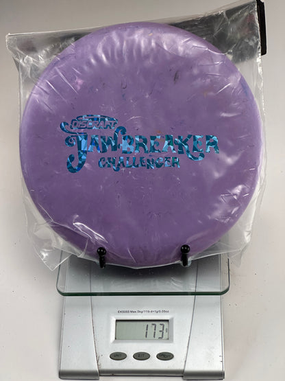 Discraft Challenger Jawbreaker Putter - Purple Swirl, Blue Foil