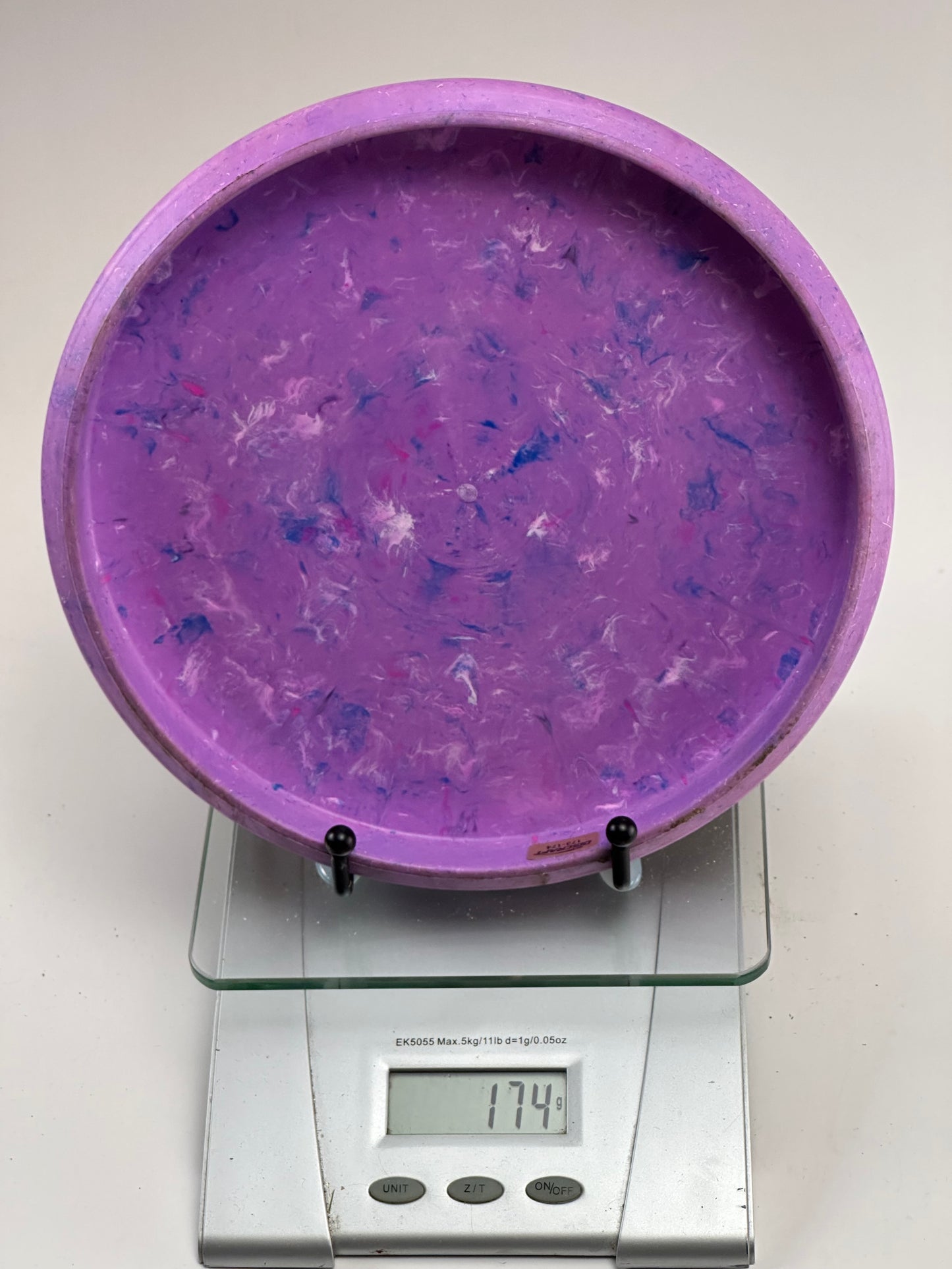 Discraft Jawbreaker Challenger Putter – Des Moines Challenge 2019, Purple Swirl