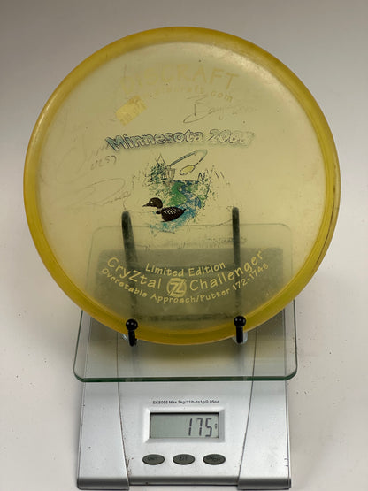 Discraft CryZtal Z Challenger Limited Edition Minnesota 2005 Stamp