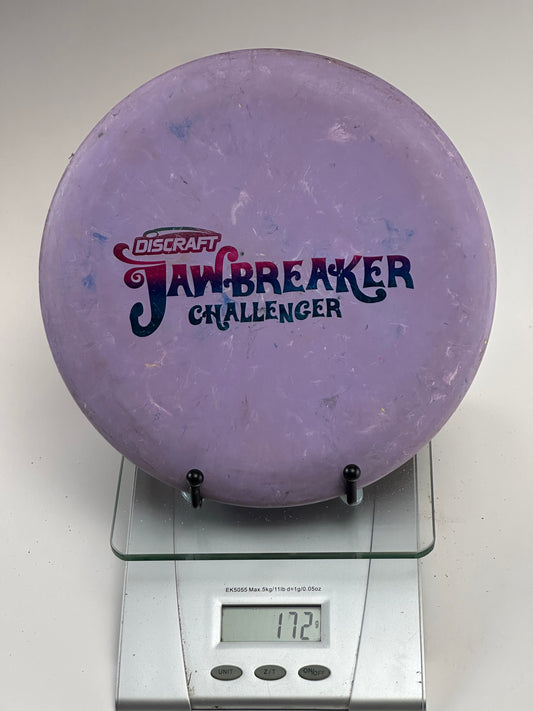 Discraft Jawbreaker Challenger Putter - Purple Swirl, Red/Blue Stamp (172g)