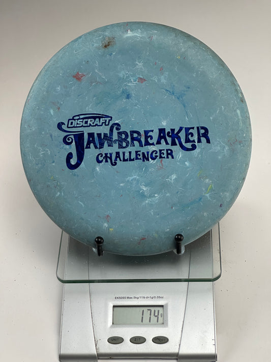 Discraft Jawbreaker Challenger Putter – Swirly Blue, Blue Stamp (Used)