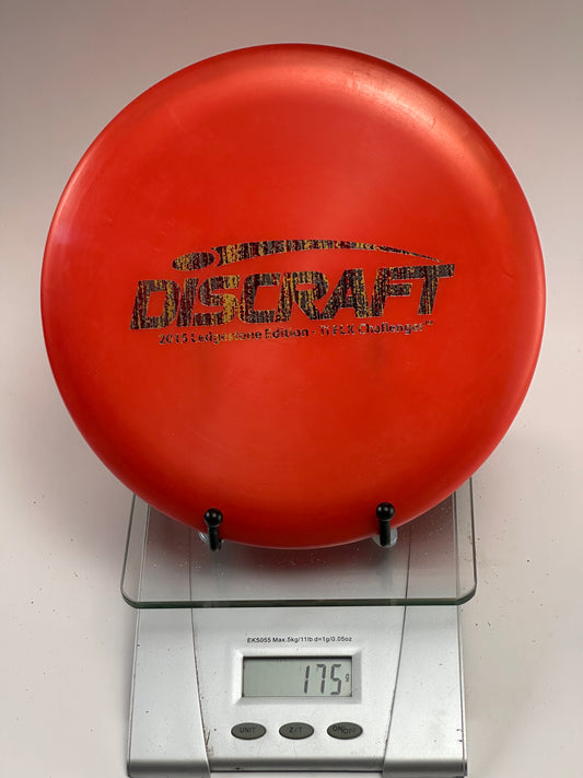 Discraft Ti FLX Challenger (2015 Ledgestone) Red Putter
