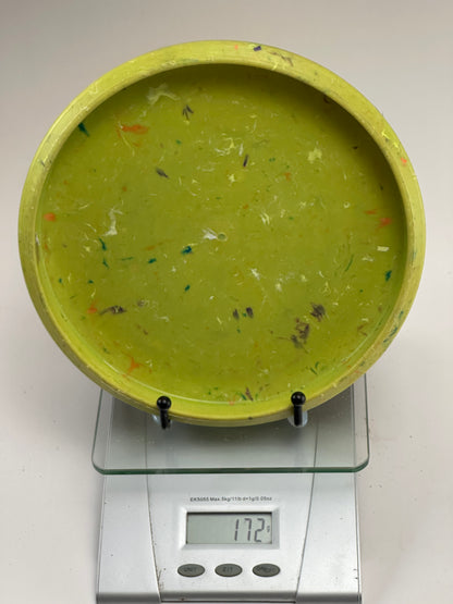 Discraft Jawbreaker Challenger Putter (Yellow-Green Swirl, Purple Stamp) 172g