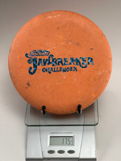 Discraft Jawbreaker Challenger Putter – Orange Swirl w/ Blue Stamp (Used)