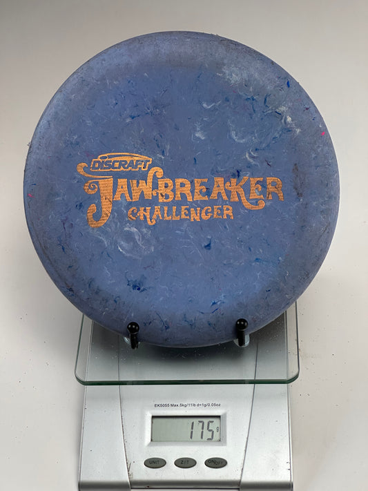 Discraft Jawbreaker Challenger Putter – Purple Swirl, Orange Foil (Used)