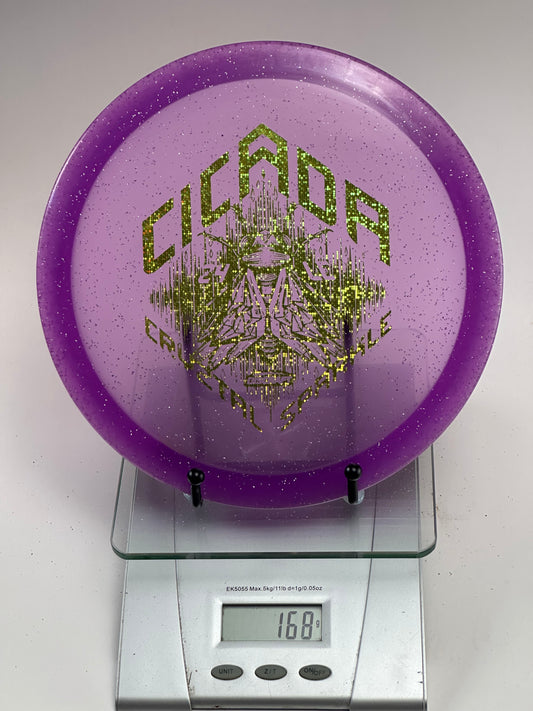 Discraft Cicada Crystal Sparkle Purple (168g) Insect Stamp