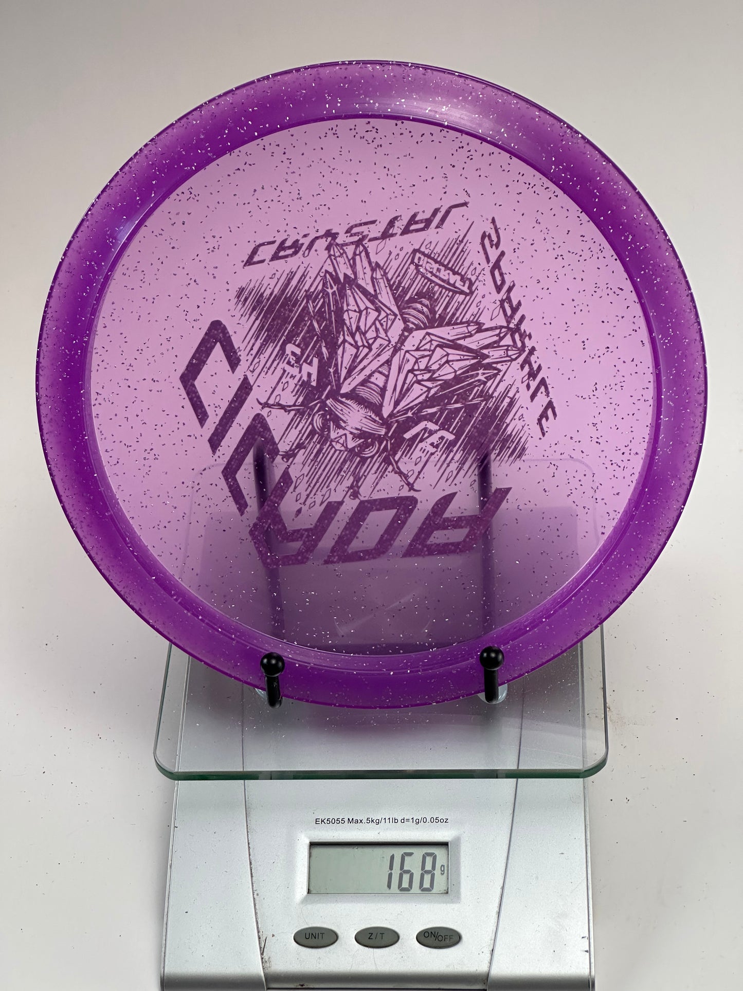 Discraft Cicada Crystal Sparkle Purple (168g) Insect Stamp
