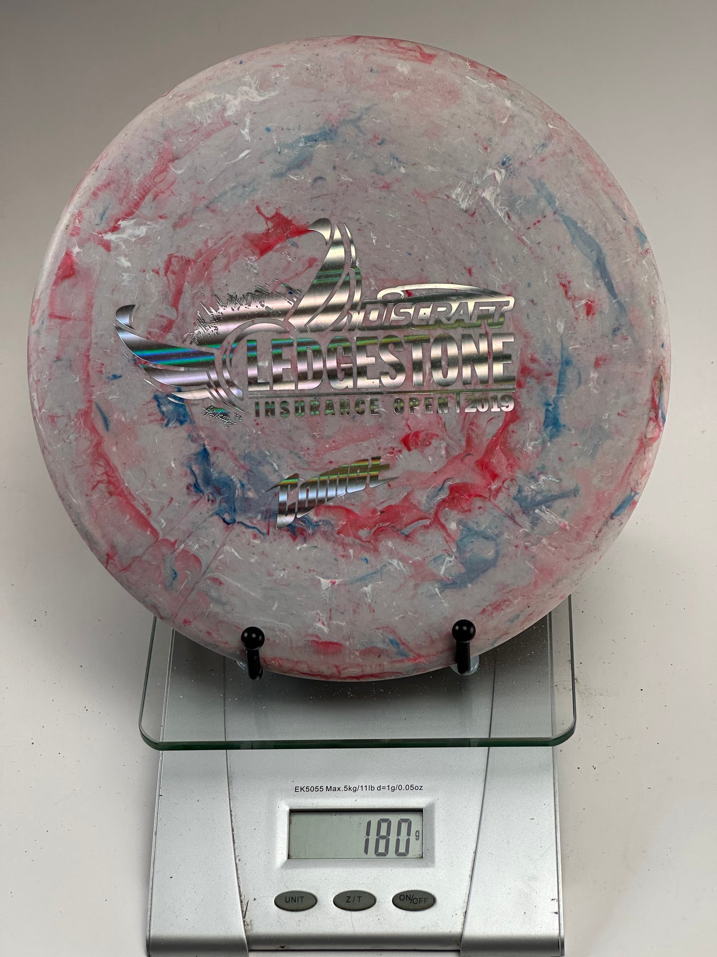 Discraft Comet Jawbreaker (Ledgestone 2019) Swirly Red/White/Blue