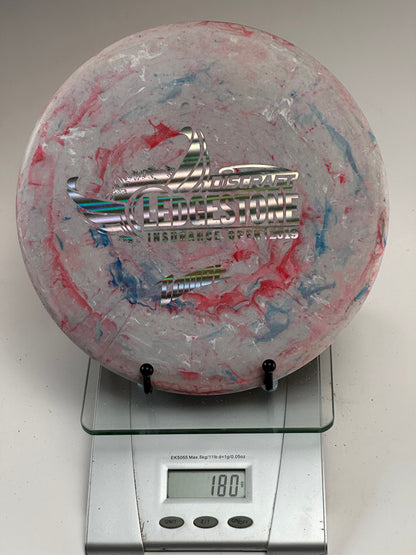 Discraft Comet Jawbreaker (Ledgestone 2019) Swirly Red/White/Blue