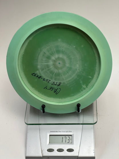 Discraft ESP Crank Distance Driver (173g) – Mint Green, Rainbow Sparkle Stamp
