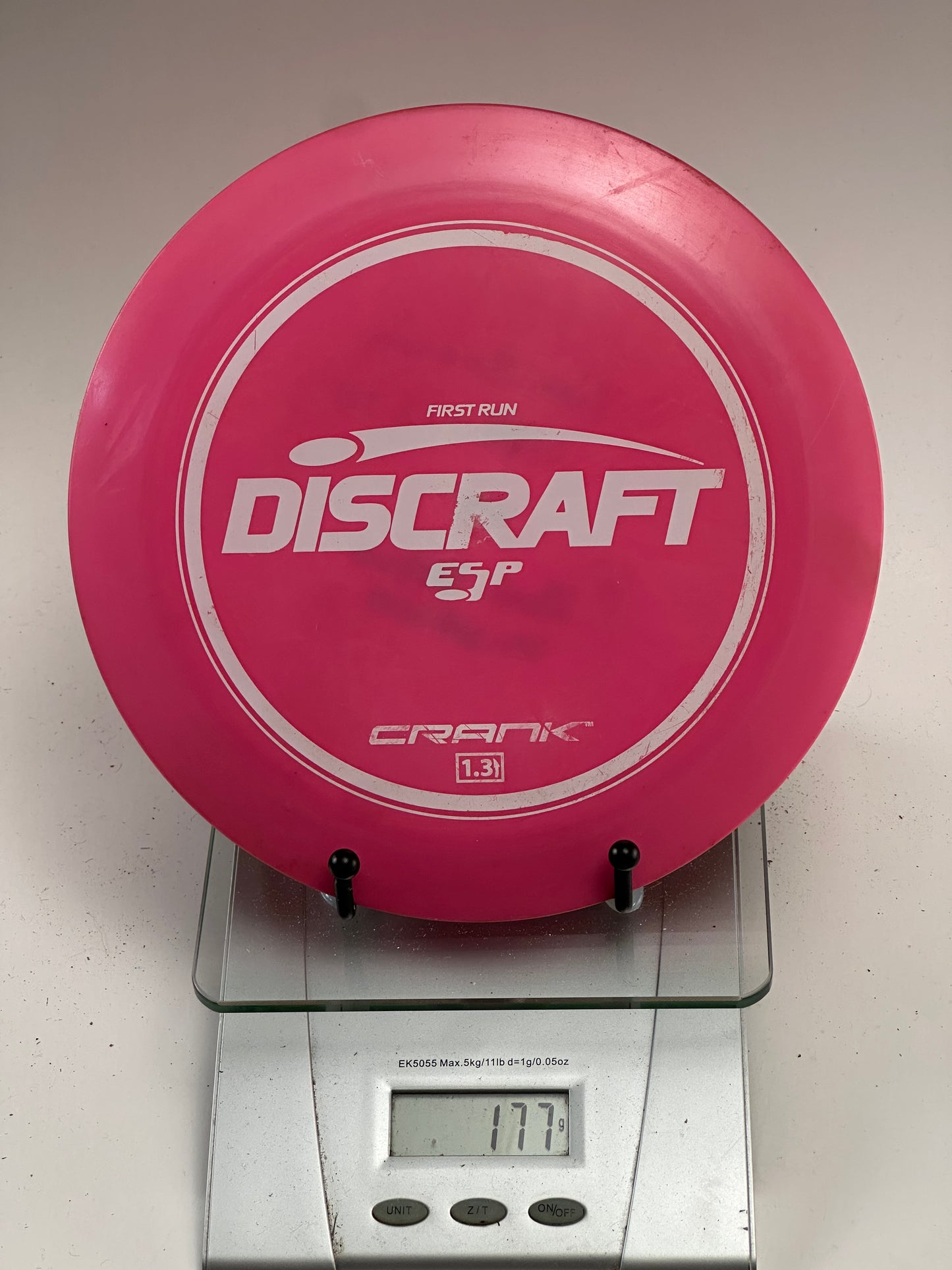 Discraft ESP Crank First Run Distance Driver (177g) - Hot Pink