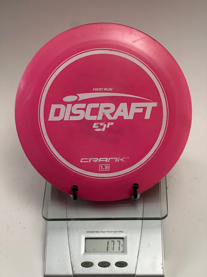 Discraft ESP Crank First Run Distance Driver (177g) - Hot Pink