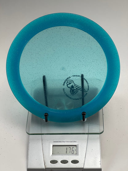 Discraft Crank CryZtal FLX Sparkle (2015 Ledgestone) Blue Translucent
