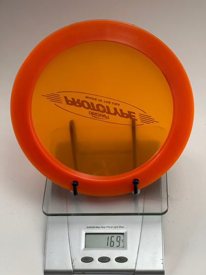 Discraft Prototype Crank SS Z (Clear/Orange) Distance Driver