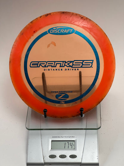Discraft Crank SS Z Distance Driver - Transparent Orange