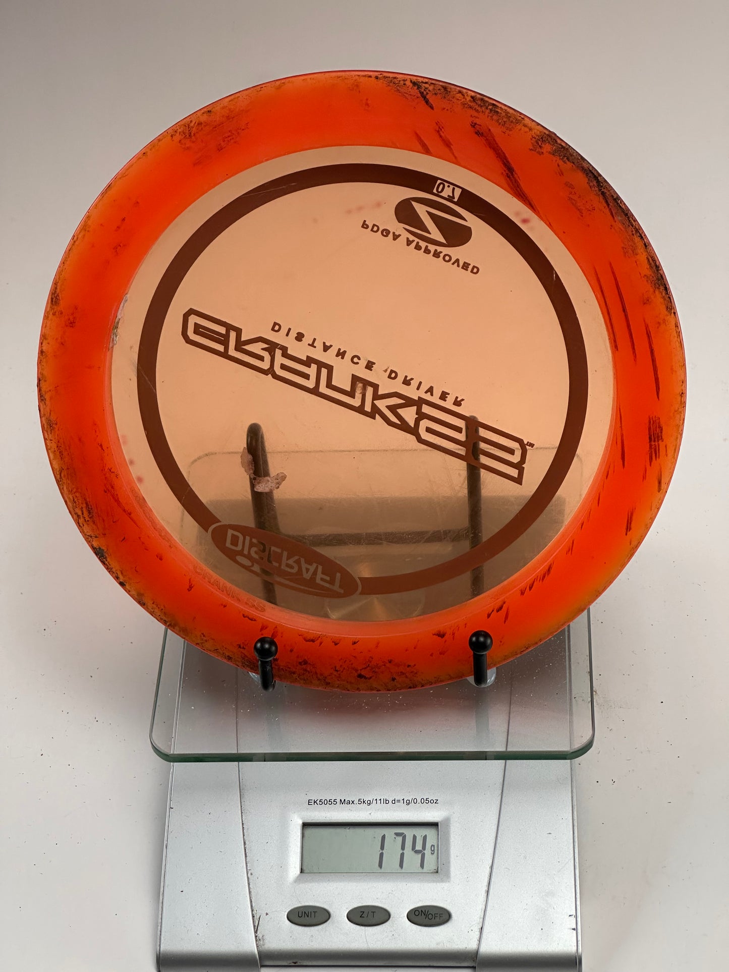 Discraft Crank SS Z Distance Driver - Transparent Orange