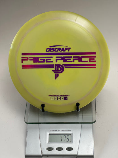 Discraft Drive Prototype (ESP) Paige Pierce – Yellow Swirl 175g