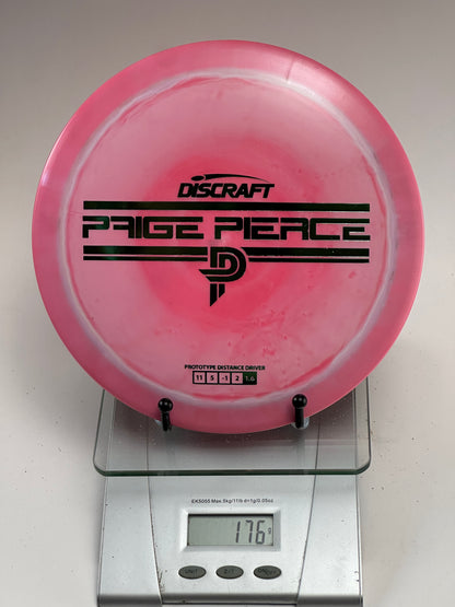 Discraft Drive ESP Prototype Paige Pierce Swirly Pink 176g