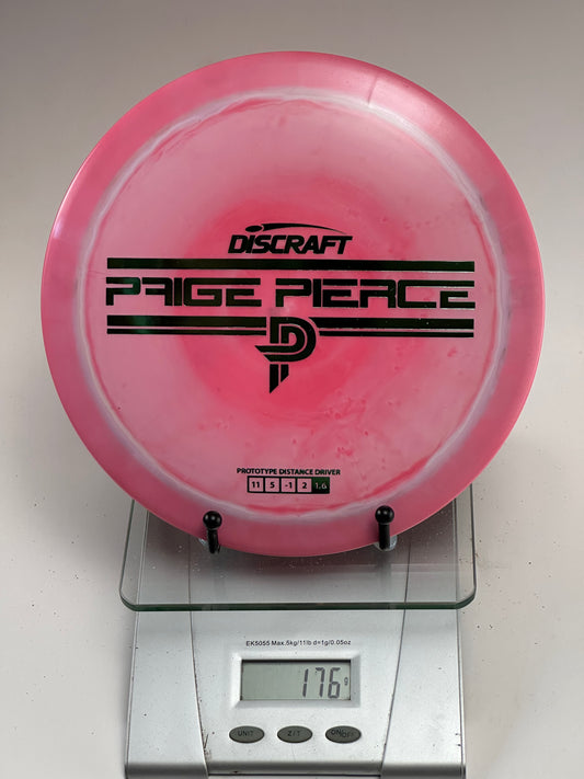Discraft Drive ESP Prototype Paige Pierce Swirly Pink 176g
