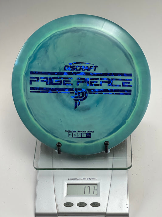 Discraft Drive ESP Prototype (Paige Pierce) 171g Blue-Green Swirl
