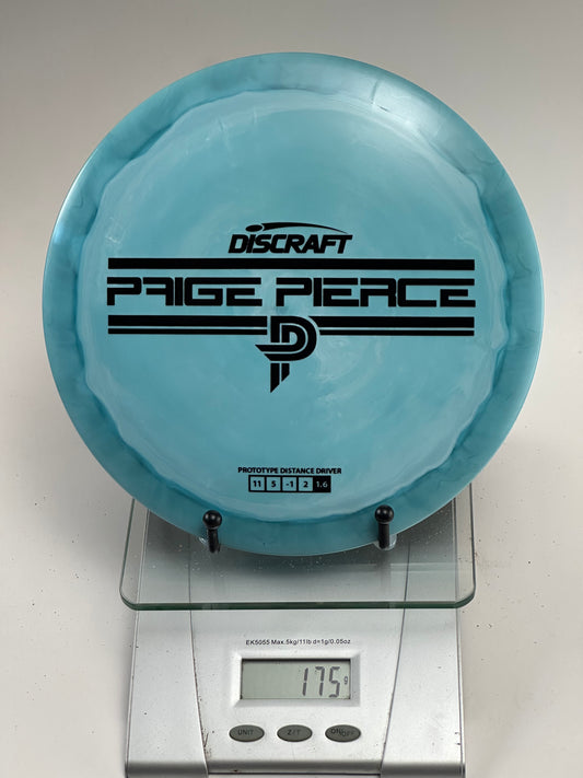 Discraft Paige Pierce Drive Prototype ESP Swirl Distance Driver 175g Blue