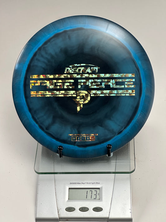 Discraft Drive ESP Prototype Paige Pierce Swirl Blue 173g